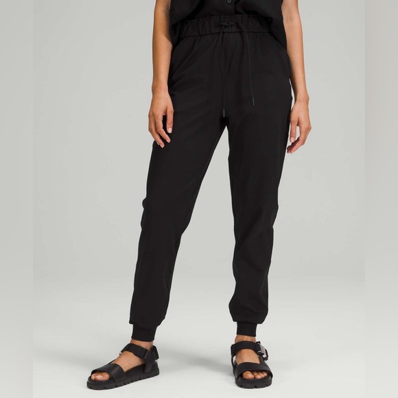 lululemon athletica Pants - Lululemon Stretch High-Rise Jogger Size 10 Black
